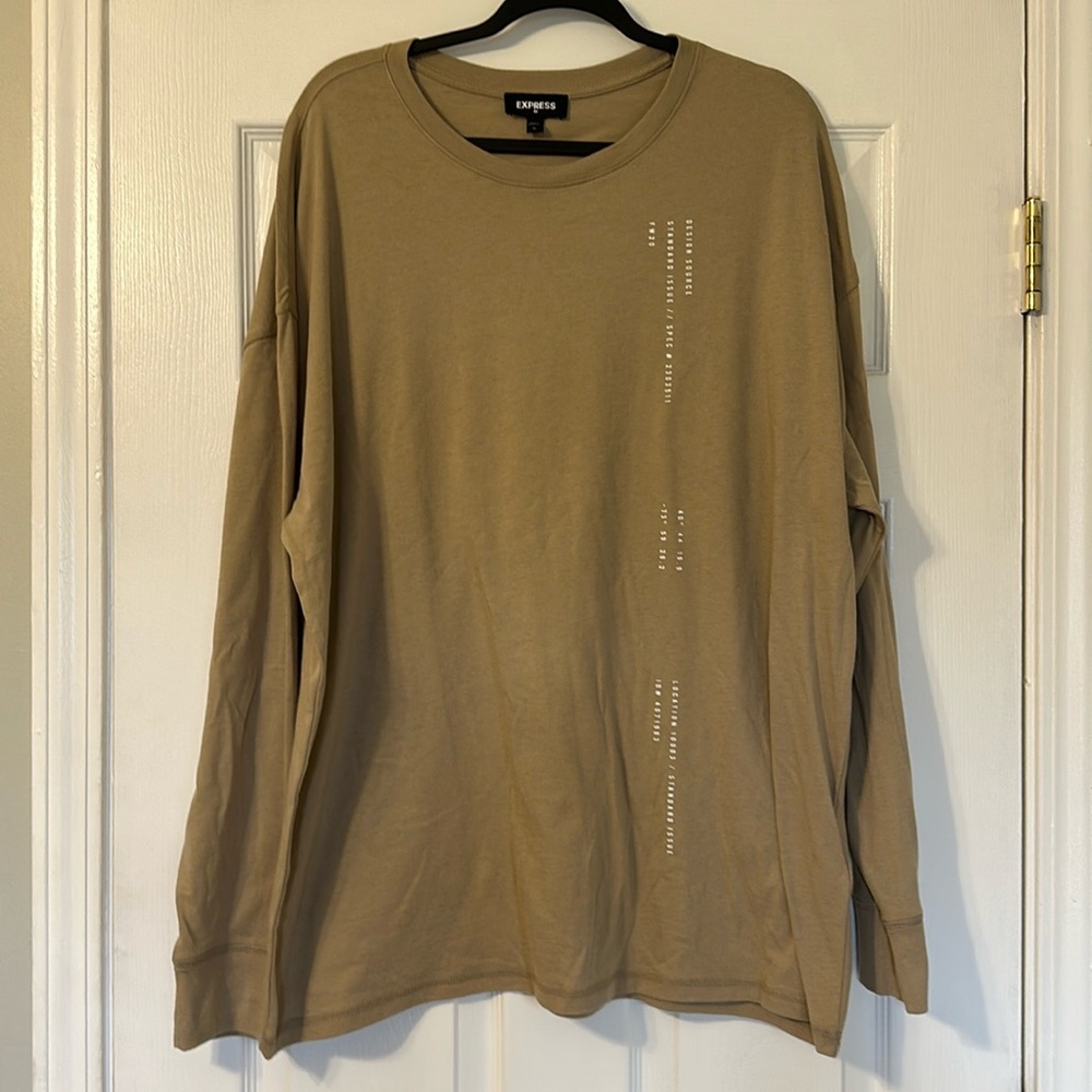 Express Men’s Long Sleeveeeve Shirt Size XL